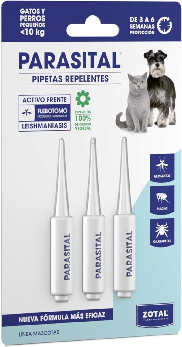 Desparasitante para gatos zotal pipetas liquido 10 kg